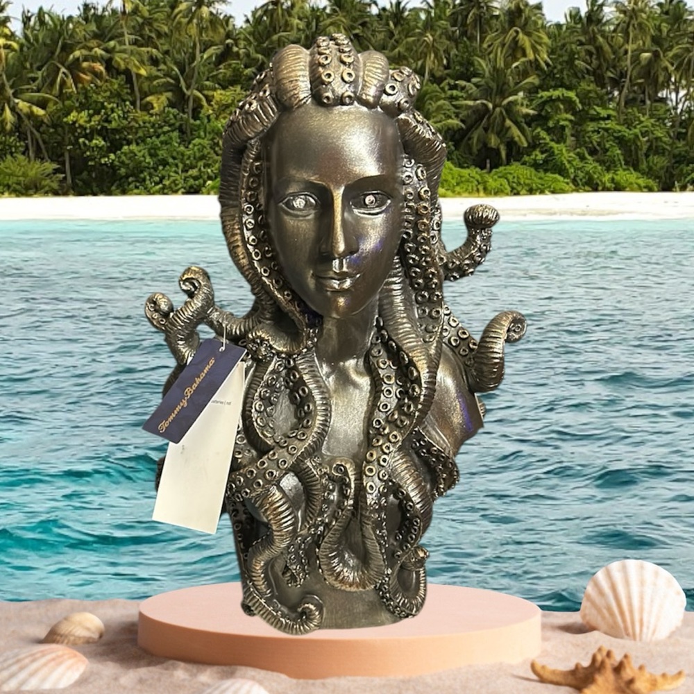Tommy Bahama Octopus Lady Bust NWT